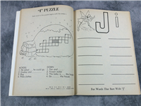 WALT DISNEY Character ABC Coloring Book (Disney, Whitman, 1972) Alice, Bambi, Cinderella
