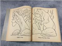 Vintage SPIN & MARTY Mickey Mouse Club Coloring Book (Disney, Whitman, 1956)
