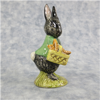 Beatrix Potter LITTLE BLACK RABBIT Figurine (BP-6a, F. Warne & Co, Royal Albert)