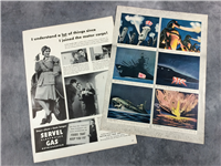Vintage "THE NEW SPIRIT" Disney's Tax Film Sketches Article (LIFE Magazine, 1942)