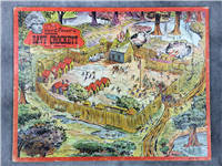 Vintage DAVY CROCKETT Lot of 2 Frame Tray Puzzles (Disney, Jaymar)
