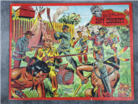 Vintage DAVY CROCKETT Lot of 2 Frame Tray Puzzles (Disney, Jaymar)