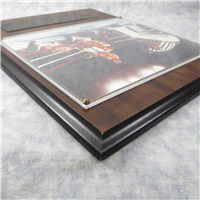 MUHAMMAD ALI-WORLD HEAVYWEIGHT CHAMPION Limited Edition Autographed 1974 Photograph on Plaque