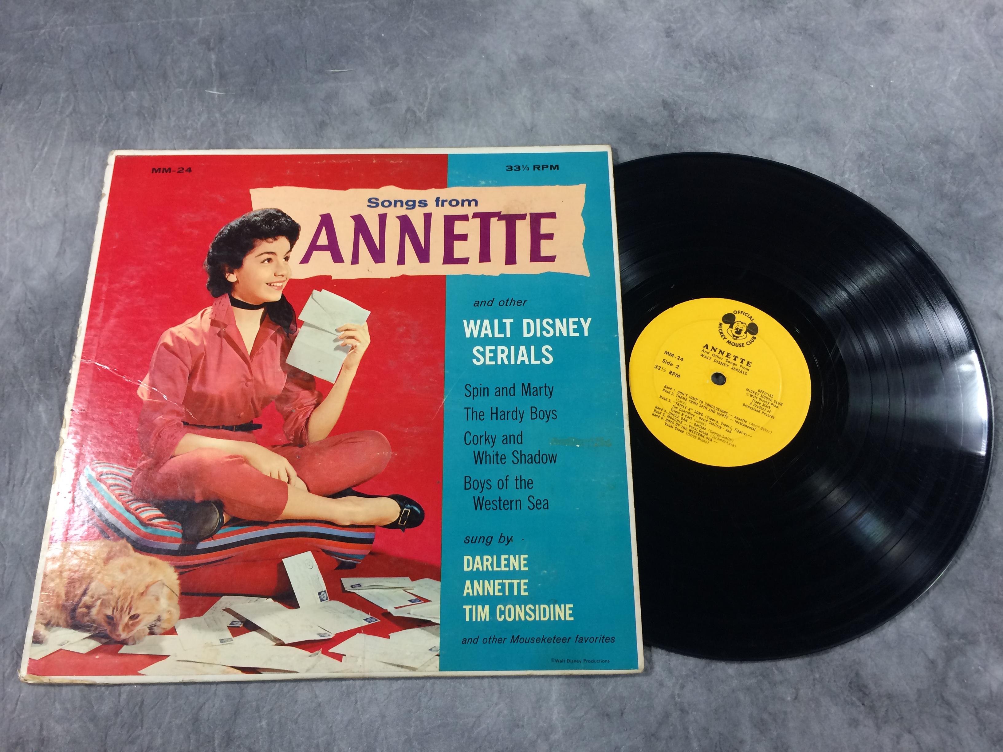 How much is ANNETTE FUNICELLO Songs From Annette (Disney MM-24) 33-1/3 ...