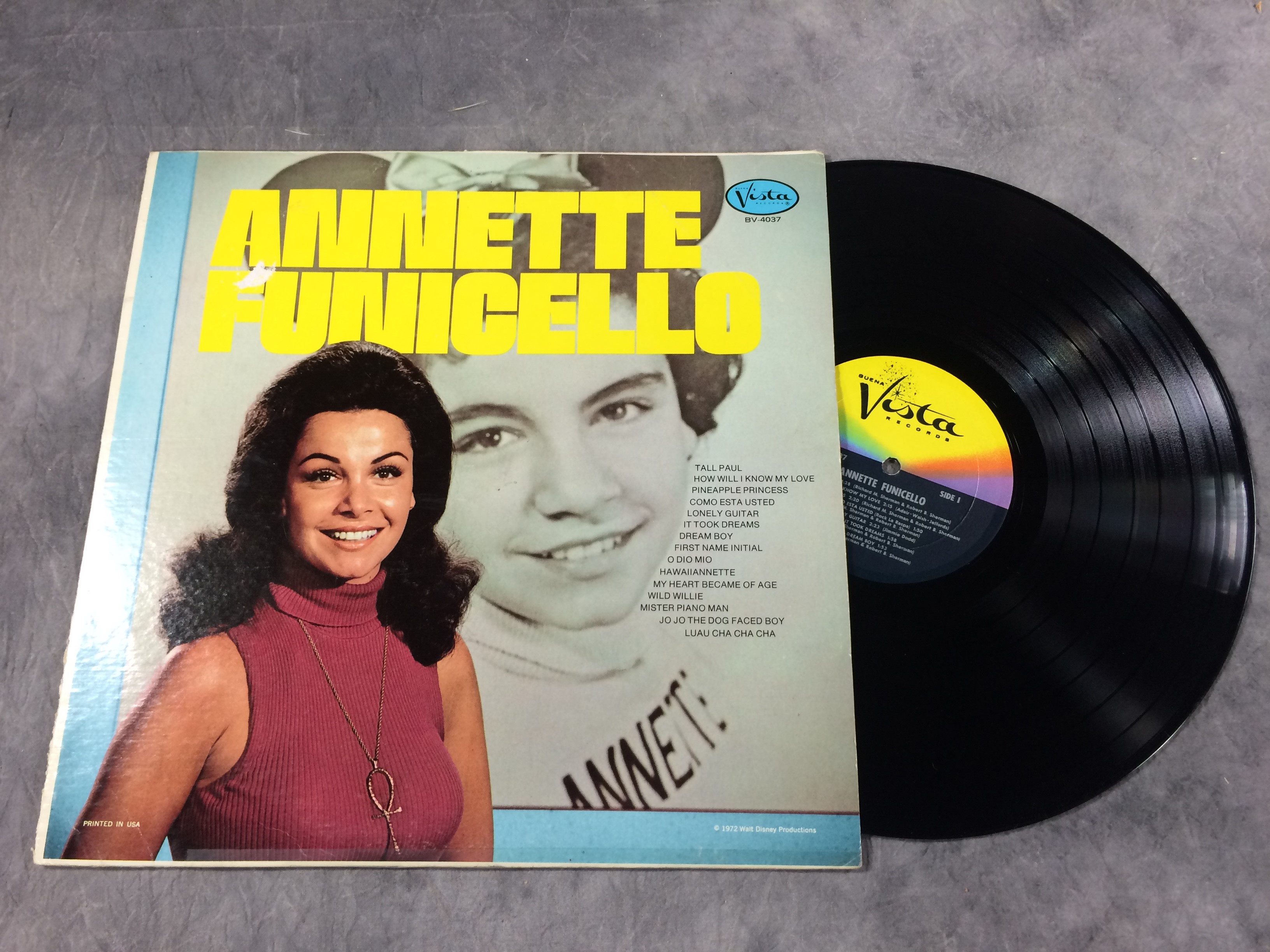 How much is ANNETTE FUNICELLO (Disney, Buena Vista BV-4037, 1972 ...
