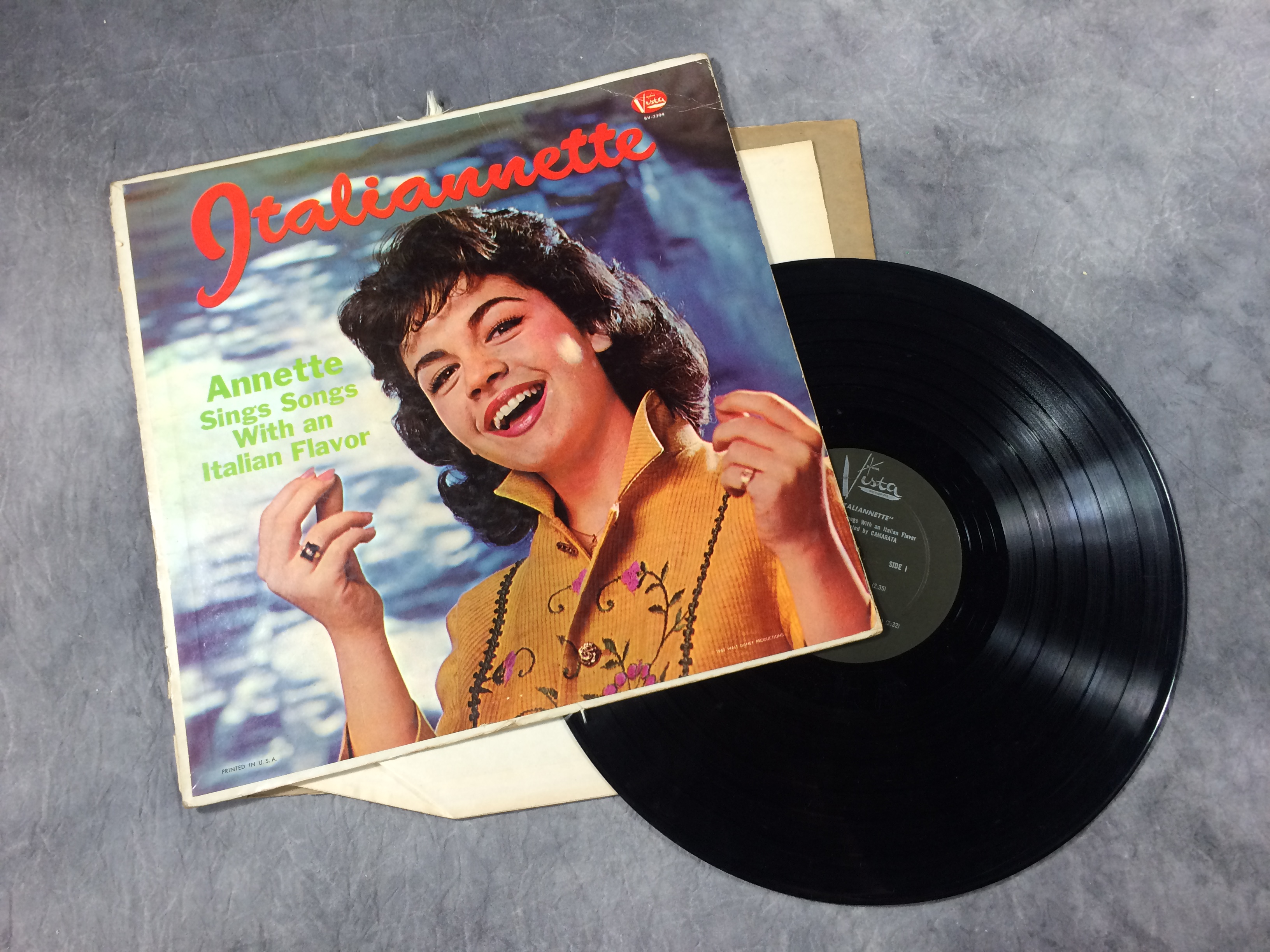 How much is ANNETTE FUNICELLO Italiannette (Disney, Buena Vista BV-3304 ...