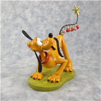 PLUTO HELPS DECORATE 5-1/2 inch Disney Figurine (WDCC, 11K-41112-0, 1996)