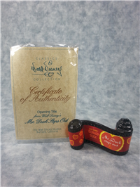 OPENING TITLE Mr. Duck Steps Out Disney Scroll (WDCC, 11K-41032-0, 1993-1996)