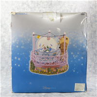 DONALD HUEY DEWEY & LOUIE 8-1/2 inch Donald's Teacup Ride Snow Globe (Disney Direct, 28563, 1993)