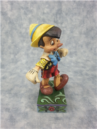 LIVELY STEP 4-1/2 inch Disney Pinocchio Figurine (Jim Shore, Enesco, 4010027, 2008)