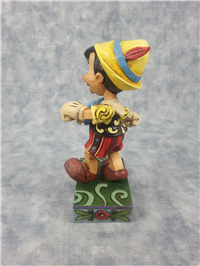 LIVELY STEP 4-1/2 inch Disney Pinocchio Figurine (Jim Shore, Enesco, 4010027, 2008)
