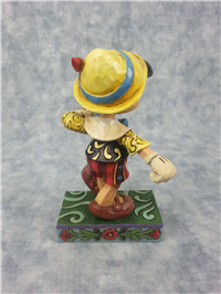 LIVELY STEP 4-1/2 inch Disney Pinocchio Figurine (Jim Shore, Enesco, 4010027, 2008)