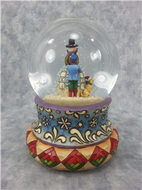 SNOWY DAY, FROSTY FRIEND 6 inch Musical Snow Globe (Jim Shore, Enesco, 4008849, 2007)