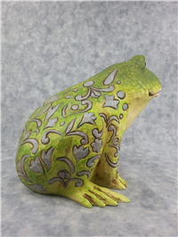 FROG 7 inch Garden Statue (Jim Shore, Enesco, 4005175, 2005)