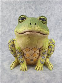 FROG 7 inch Garden Statue (Jim Shore, Enesco, 4005175, 2005)