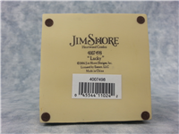 LUCKY 6-1/2 inch Black Cat Figurine (Jim Shore, Enesco, 4007498, 2006)