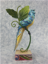 PRETTY BIRD 8-1/4 inch Macaw Figurine (Jim Shore, Enesco, 4009249, 2007)