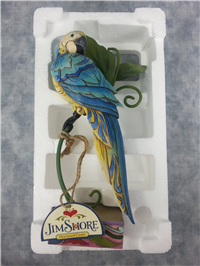 PRETTY BIRD 8-1/4 inch Macaw Figurine (Jim Shore, Enesco, 4009249, 2007)