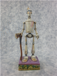 I DON'T MISS A BEAT 8-1/4 inch Tin Man Figurine (Jim Shore, Enesco, 4009048, 2007)
