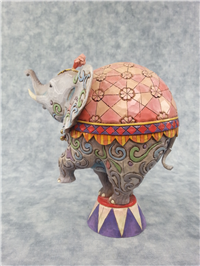 BALANCE 6-1/2 inch Circus Elephant Figurine (Jim Shore, Enesco, 4009741, 2007)