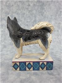 ALASKA 5-1/2 inch Husky Dog Figurine (Jim Shore, Enesco, 4021395, 2010)