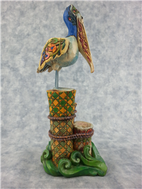 SEASIDE SENTINEL 8-3/4 inch Pelican Figurine (Jim Shore, Enesco, 118740, 2004)