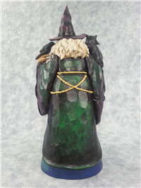 WITCHFUL THINKING 10 inch Witch/Cat/Crow Figurine (Jim Shore, Enesco, 4034433, 2013)