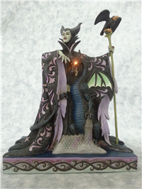 EVIL ENCHANTMENT 10-1/2 inch Disney Maleficent Lit Figurine (Jim Shore, Enesco, 4027135, 2012)