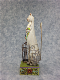 MILLY 7-7/8 inch Cat/Bird Cage Figurine (Jim Shore, Enesco, 4009506, 2007)