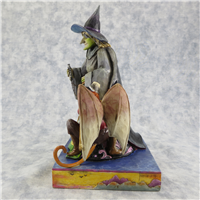 WICKED 8-1/4 inch Wicked Witch Figurine (Jim Shore, Enesco, 4009049, 2007)