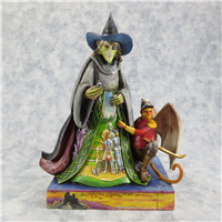 WICKED 8-1/4 inch Wicked Witch Figurine (Jim Shore, Enesco, 4009049, 2007)
