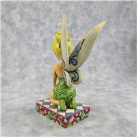 A PIXIE DELIGHT 4-3/4 inch Disney Tinkerbell Figurine (Jim Shore, Enesco, 4011754, 2008)