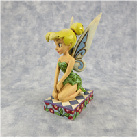 A PIXIE DELIGHT 4-3/4 inch Disney Tinkerbell Figurine (Jim Shore, Enesco, 4011754, 2008)