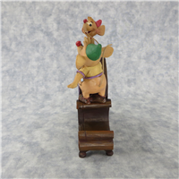 A STITCH IN TIME 7 inch Disney Cinderella GUS & JAQ Clock (Jim Shore, Enesco, 4039084, 2013)