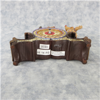 A STITCH IN TIME 7 inch Disney Cinderella GUS & JAQ Clock (Jim Shore, Enesco, 4039084, 2013)