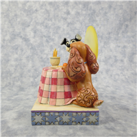 A MOONLIT ROMANCE 6 inch Disney Lady and The Tramp Figurine (Jim Shore, Enesco, 4013252, 2008)