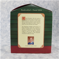 READY REINDEER Keepsake Ornament (Hallmark, 2001)