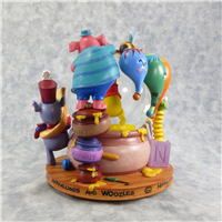 POOH Heffalumps and Woozles 7-1/2 inch Musical Rotating Snowglobe (Disney Direct, #28561)