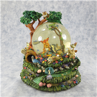 BAMBI 7-3/4 Inch Musical Snowglobe with Motion (Disney Store, #19487)