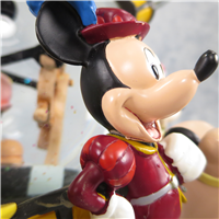 MICKEY MOUSE THROUGH THE YEARS 8-1/4 inch Rotating Snow Globe (Disney Direct, #95522)