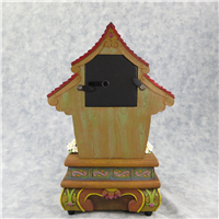 JIMINY CRICKET 10-1/2 inch Pinocchio Musical Rotating Snow Globe with Clock (Disney Direct)