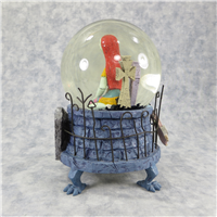 SALLY 7-1/4 inch Nightmare Before Christmas Musical Snow Globe (Disney Direct, Touchstone Pictures, 1993)