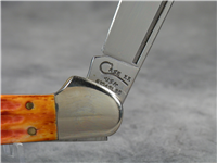 1998 CASE XX USA 61549L SS Orange Jigged Bone CopperLock