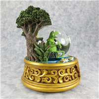 KERMIT'S 50TH ANNIVERSARY 8-1/2 inch Musical Snow Globe (Disney Store, #95901)