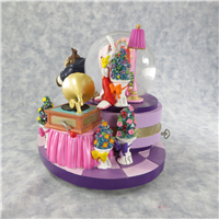WHO FRAMED ROGER RABBIT Jessica's Dressing Room 7-1/2 inch Musical Snow Globe (Disney Direct)