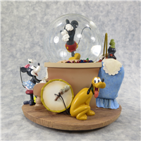 MINNIE'S YOO HOO Mickey's Follies 8 inch Musical Snow Globe (Disney Store, #95982)