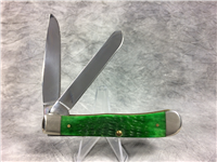 1997 Case 6254 SS Green Bone Limited Edition Series II Holiday Gift Set Trapper