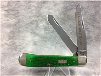 1997 Case 6254 SS Green Bone Limited Edition Series II Holiday Gift Set Trapper