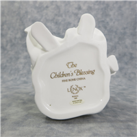 THE CHILDREN'S BLESSING The Life Of Christ Sculpture Collection 6-3/4 inch White Bone China Figurine (Lenox, 1989)