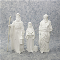 THE TOWNSPEOPLE OF BETHLEHEM Nativity Sculpture Collection 8 inch White Bone China Figurines (Lenox, 1991)
